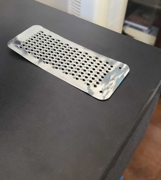Cheese grater design view